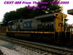 CSXT 488 Rear Shot
